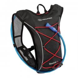Рюкзак спортивний Highlander Kestrel 4 Hydration Pack 6 Black/Red Картинка Рюкзак спортивний Highlander Kestrel 4 Hydration Pack 6 Black/Red