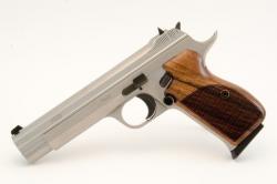 Пневматический пистолет SAS P 210 Silver Blowback! Корпус - металл Картинка Пневматический пистолет SAS P 210 Silver Blowback! Корпус - металл