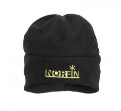 Шапка мембранна флис Norfin NORDIC (черная) р.L (302782-L)