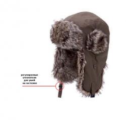 Шапка-вуханка GAMO Night Brown р. M Картинка Шапка-вуханка GAMO Night Brown р. M