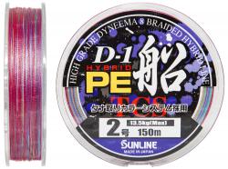 Шнур Sunline D-1 HYBRID PE FUNE 150м #2.0/0.235мм 30LB/13.5кг Картинка Шнур Sunline D-1 HYBRID PE FUNE 150м #2.0/0.235мм 30LB/13.5кг