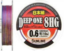 Шнур Sunline Deep One 8HG 200m #0.6/0.128мм 4.2кг Картинка Шнур Sunline Deep One 8HG 200m #0.6/0.128мм 4.2кг