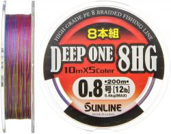 Шнур Sunline Deep One 8HG 200m #0.8/0.153мм 5.6кг Картинка Шнур Sunline Deep One 8HG 200m #0.8/0.153мм 5.6кг