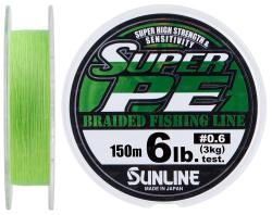 Шнур Sunline New Super PE 150м (салат.) #0.6/0.128мм 6LB/3кг Картинка Шнур Sunline New Super PE 150м (салат.) #0.6/0.128мм 6LB/3кг