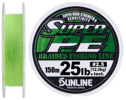 Шнур Sunline New Super PE 150м (салат.) #2.5/0.260мм 25LB/12.5кг Картинка Шнур Sunline New Super PE 150м (салат.) #2.5/0.260мм 25LB/12.5кг