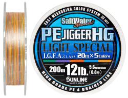 Шнур Sunline PE JIGGER HG Light Special 200м 0.148мм 12LB Картинка Шнур Sunline PE JIGGER HG Light Special 200м 0.148мм 12LB