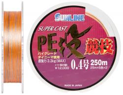 Шнур Sunline S-Cast PE Nagi Kyogi 250м #0.4/0.104мм 3.3кг Картинка Шнур Sunline S-Cast PE Nagi Kyogi 250м #0.4/0.104мм 3.3кг