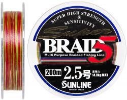 Шнур Sunline Super Braid 5 200m #2.5/0.25мм 14кг Картинка Шнур Sunline Super Braid 5 200m #2.5/0.25мм 14кг