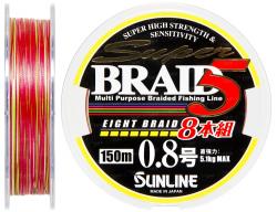 Шнур Sunline Super Braid 5 (8 Braid) 150m #0.8/0.148мм 5.1кг Картинка Шнур Sunline Super Braid 5 (8 Braid) 150m #0.8/0.148мм 5.1кг