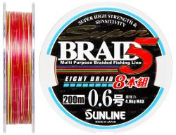 Шнур Sunline Super Braid 5 (8 Braid) 200m #0.6/0.128мм 4кг Картинка Шнур Sunline Super Braid 5 (8 Braid) 200m #0.6/0.128мм 4кг