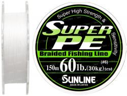 Шнур Sunline Super PE 150м (бел.) 0.405мм 60LB/30кг Картинка Шнур Sunline Super PE 150м (бел.) 0.405мм 60LB/30кг