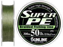 Шнур Sunline Super PE 300м 0,37мм 50Lb/25кг (темно-зеленый) Картинка Шнур Sunline Super PE 300м 0,37мм 50Lb/25кг (темно-зеленый)
