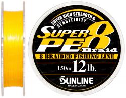 Шнур Sunline Super PE 8 Braid 150м 0.185мм 12Lb/6кг Картинка Шнур Sunline Super PE 8 Braid 150м 0.185мм 12Lb/6кг