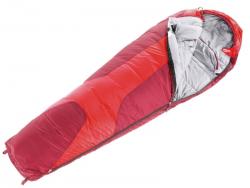 Спальник Deuter Orbit 0 SL цвет 5520 fire-cranberry правый Картинка Спальник Deuter Orbit 0 SL цвет 5520 fire-cranberry правый