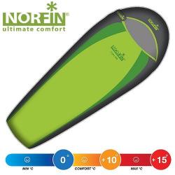 Картинка Спальник Norfin LIGHT 200  +10°- 0° / 220х55(80)см / NF L