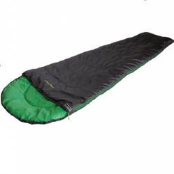 Спальный мешок High Peak Easy Travel / +5°C (Left) Black/green Картинка Спальный мешок High Peak Easy Travel / +5°C (Left) Black/green