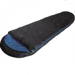 Спальный мешок High Peak TR 300 / +0°C (Left) Black/blue Картинка Спальный мешок High Peak TR 300 / +0°C (Left) Black/blue