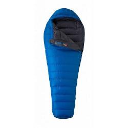 Картинка Спальный мешок Marmot Helium Long левый cobalt blue/dark azure