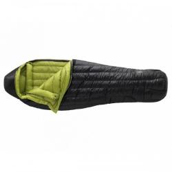 Картинка Спальный мешок Marmot Plasma 30 slate grey/green lime левый