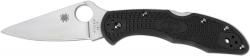 Картинка Нож Нож Spyderco Delica4 Flat Ground Black
