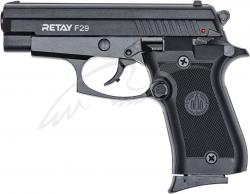 Стартовый пистолет Retay F29, 9мм. ц:black Картинка Стартовый пистолет Retay F29, 9мм. ц:black