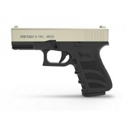 Картинка Стартовый пистолет Retay G 19C ц:satin