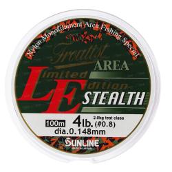 Леска Sunline Troutist Area LE Stealth 100m #0.8/0.148mm 2кг Картинка Леска Sunline Troutist Area LE Stealth 100m #0.8/0.148mm 2кг
