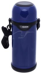 Термос ZOJIRUSHI SJ-TG08AA 0.8L, (с ремешком) ц:синий Картинка Термос ZOJIRUSHI SJ-TG08AA 0.8L, (с ремешком) ц:синий
