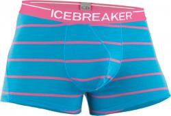 Трусы Icebreaker BF 150 Anatomica Boxer MEN Stripe aegean/shocking XL Картинка Трусы Icebreaker BF 150 Anatomica Boxer MEN Stripe aegean/shocking XL