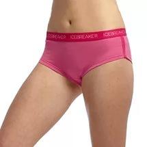Трусы Icebreaker Sprite Hot Pants WMN shocking/garnet M Картинка Трусы Icebreaker Sprite Hot Pants WMN shocking/garnet M
