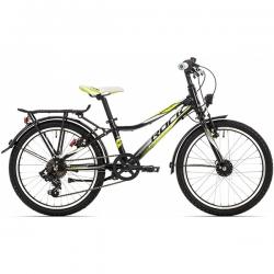 Велосипед Rock Machine SURGE 20 CITY black/green/white Картинка Велосипед Rock Machine SURGE 20 CITY black/green/white