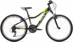 Велосипед Rock Machine SURGE 24 black/yellow/blue Картинка Велосипед Rock Machine SURGE 24 black/yellow/blue