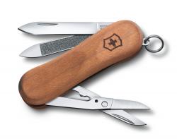 Нож Victorinox Delemont, EvoWood 81, 65 мм Картинка Нож Victorinox Delemont, EvoWood 81, 65 мм