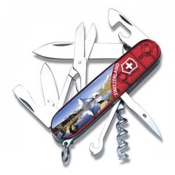 Нож Victorinox Swiss Army Matterhorn,прозор.червоний Картинка Нож Victorinox Swiss Army Matterhorn,прозор.червоний