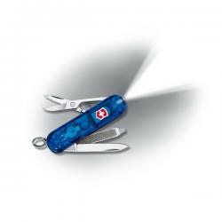 Нож Victorinox SwissLite Sapphire, прозрачний синій Картинка Нож Victorinox SwissLite Sapphire, прозрачний синій