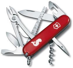 Картинка Мультитул VICTORINOX 1.3653.72 Angler красный