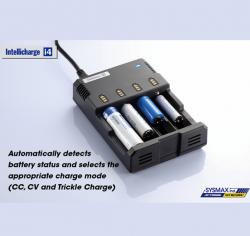 Заряднок устройство JETBeam Intellicharge i4. Картинка Заряднок устройство JETBeam Intellicharge i4.