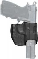 Кобура Front Line поясная компактная, кожа, для Glock 19, 23, 32 ц:черный