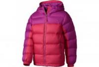 Marmot Girl's Guides Down Hoody куртка для девочек pink rock/beet purple p.L