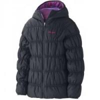 Marmot Girls Luna jacket куртка для девочек black/electric purple blaid р.S