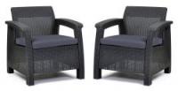 Кресло Time Eco Corfu Duo  сірий