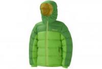 Marmot Girl's Guides down hoody куртка для девочек bibrant green/greenlight р.S