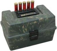 Коробка пластмассовая MTM SF-100 на 100 патронов кал. 12/76. Цвет – камуфляж.